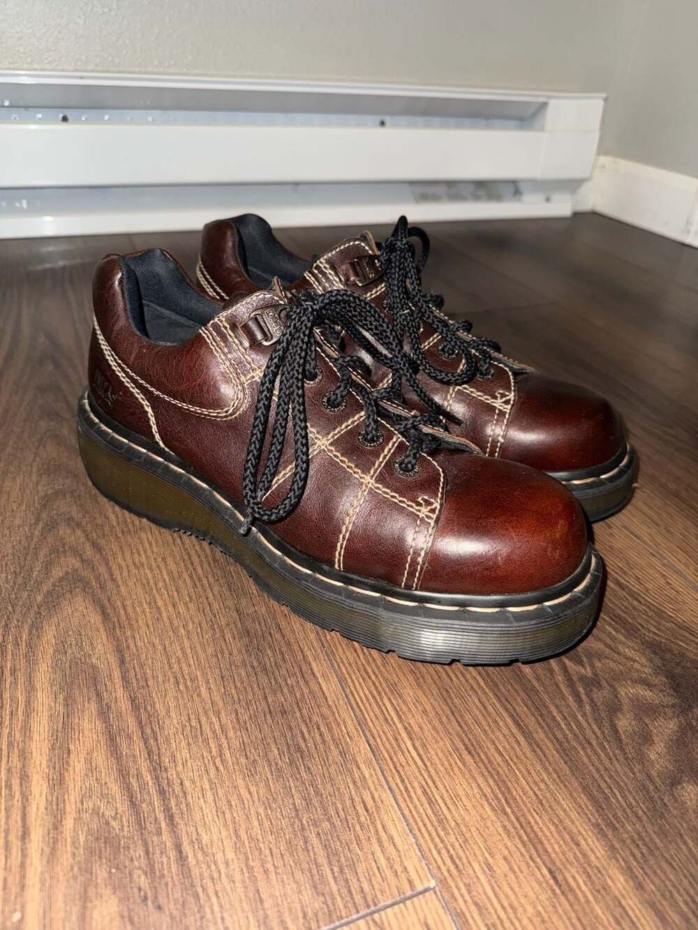 Dr. Martens Shoes Size Mens 8 Brown Leather